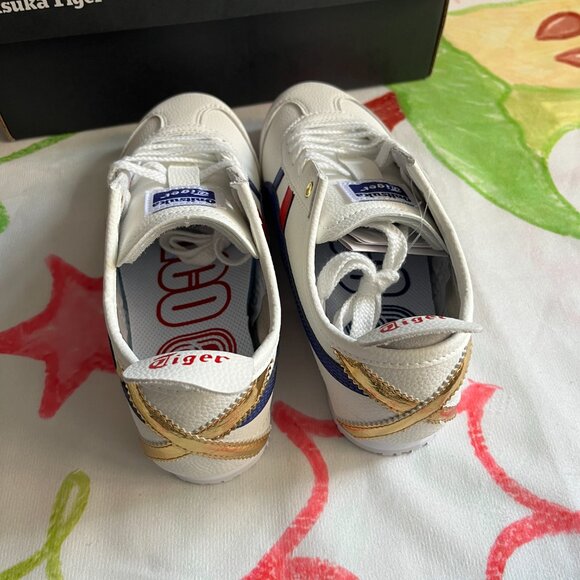 Onitsuka Tiger White Leather Sneakers